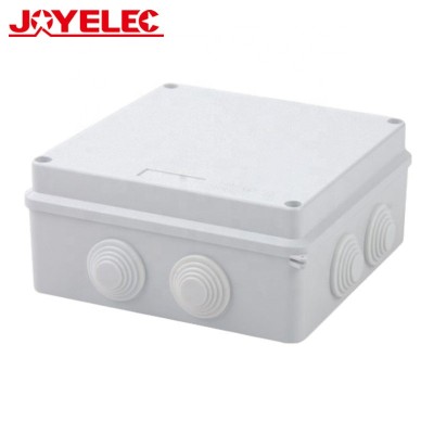 ABS PVC Plastic IP65 Waterproof Junction Box Outdoor Electrical Connection Box Cable Branch Box RA 150*150*70 Enclosure