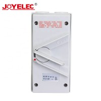 UKF IP65 3P 20A Waterproof Enclosed Isolator Switch Box Outdoor Use UKF3-20A