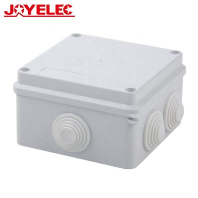 ABS PVC Plastic IP65 Waterproof Junction Box Outdoor Electrical Connection Box Cable Branch Box RA 100*100*70 Enclosure