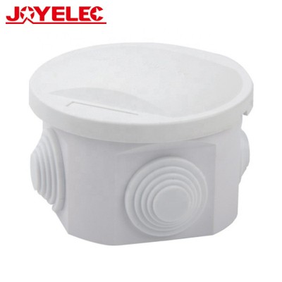 ABS Plastic IP55 Waterproof Junction Box Outdoor Electrical Connection box Cable Branch Box RA 80*50