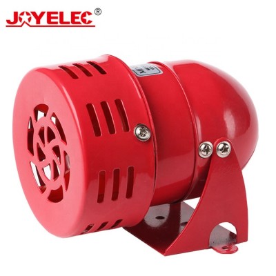 Easy Mounting Automotive Motorcycle Horns Air Raid Siren Horn Car Truck Motor Driven Alarm Red Universal Car Horns Speaker