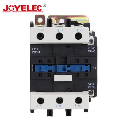 CJX2 9511 LC1D9511 95A AC Contactor Motor Magnetic Contactor 3 Phase 3P 3 Pole 3P+NO+NC Contacts Relay 380V 220V Coil