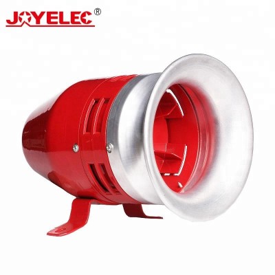 MS-390 Motor Alarm Air Screw Electric Air Defense Alarm High Decibel Fire Alarm Horn 220V Motor Siren