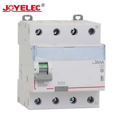 Factory Direct Selling DX3 Miniature Circuit Breaker MCB RCCB 4P 10A 16A 20A 25A 32A 40A 63A Magnetic  2P Earth Leakage Circuit