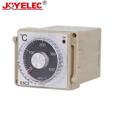 0-399C 220V K Type Thermocouple Input Guide Rail Type Temperature Controller E5C2 PID Controller Temperature Meter